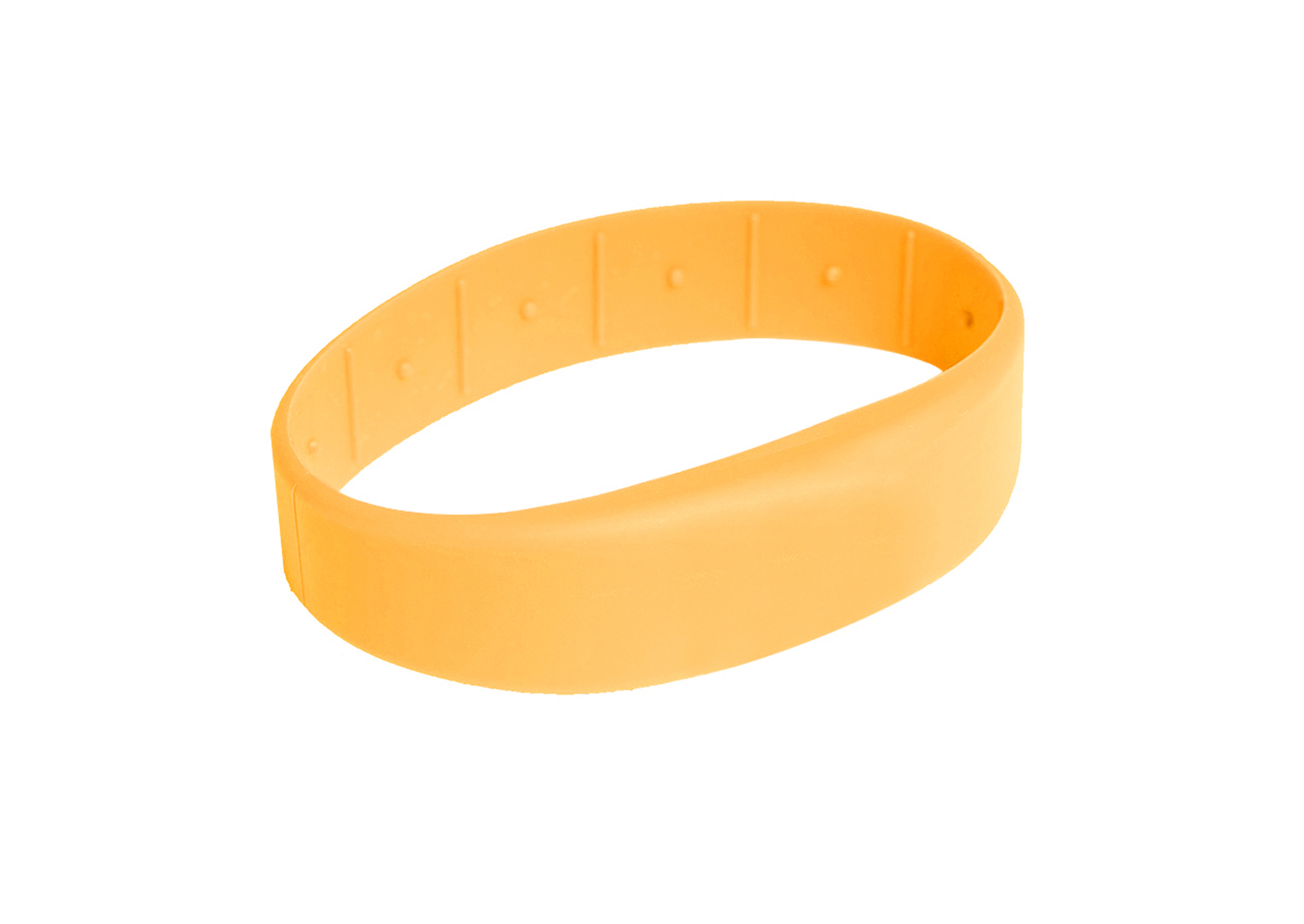 RFID Silikon Armband SILA09 NXP MIFARE Classic® 1K 4-Byte-NUID Neonorange
