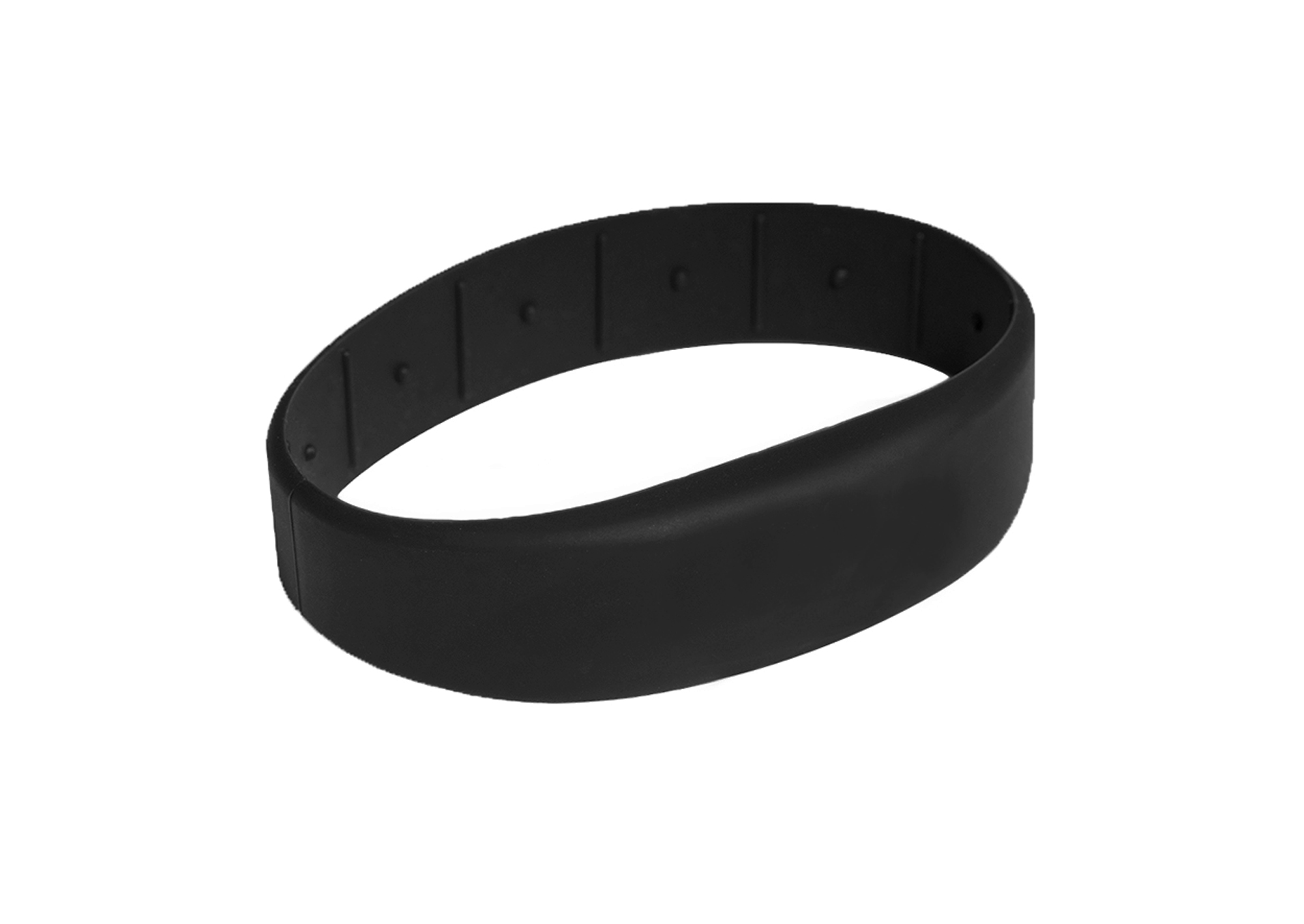 RFID Silikon Armband SILA09 EM4200 Schwarz