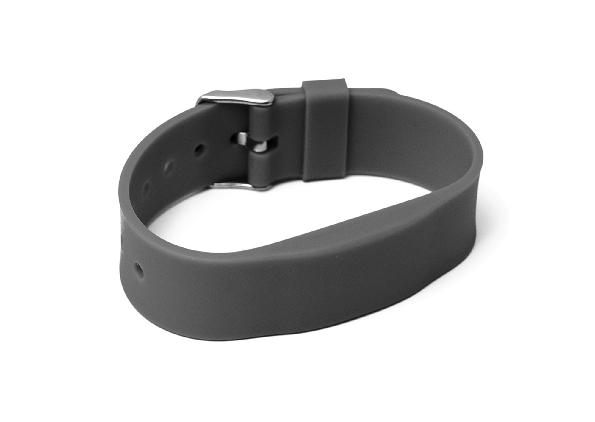 RFID Silikon Armband SILA09a NXP MIFARE Classic® 1K 4-Byte-NUID Grau