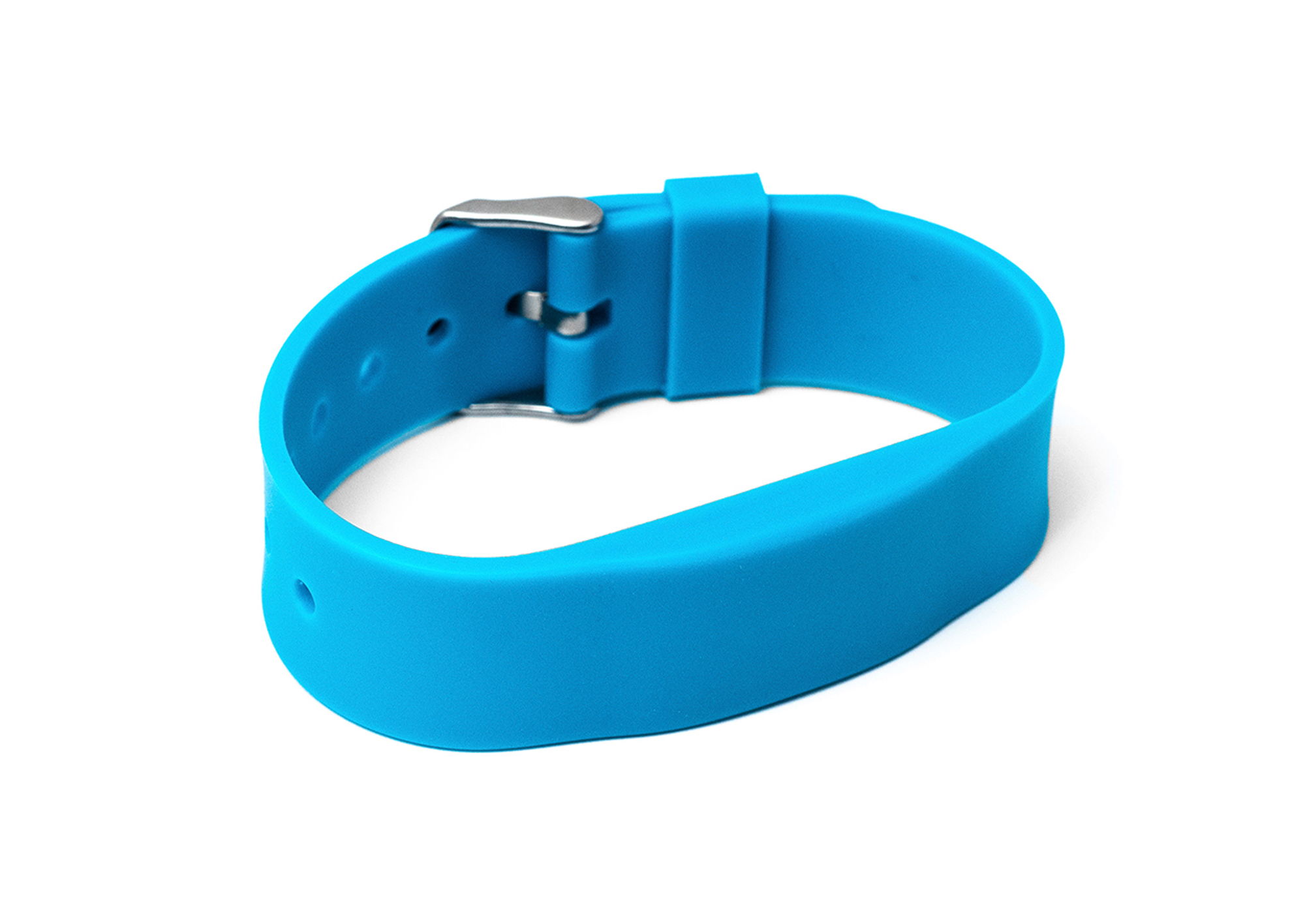 RFID Silikon Armband SILA09a NXP MIFARE Classic® 1K 4-Byte-NUID Neonblau