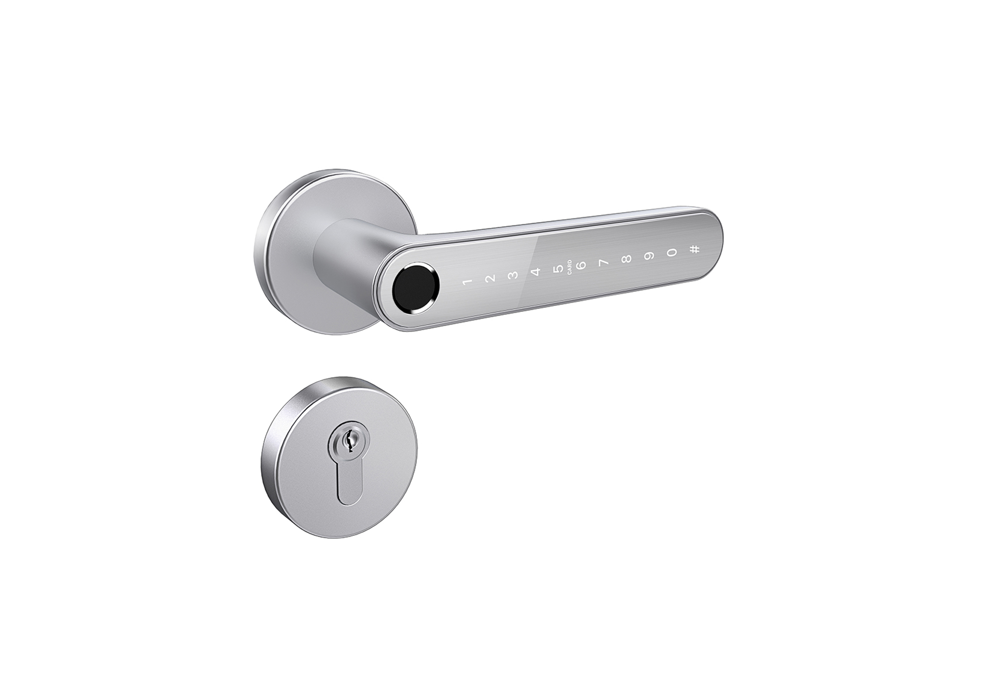 Gelikom ET2-0 MF RFID, PIN & Fingerprint Smart Home Türgriff